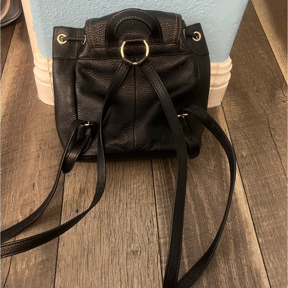 Coach Leather mini backpack - Picture 2 of 5